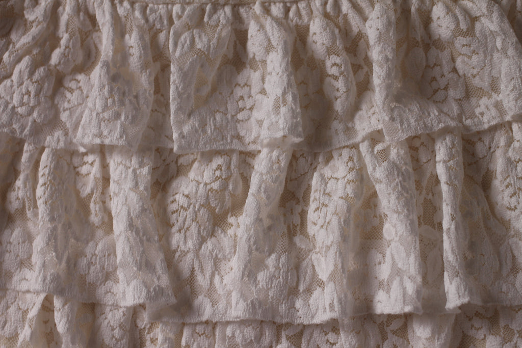 Mira Lace Ruffle Skirt